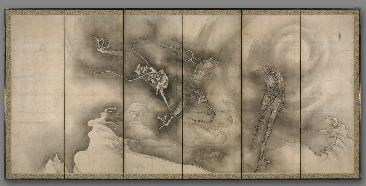 Dragon et Tigre, 1500s - Sesson Shkei