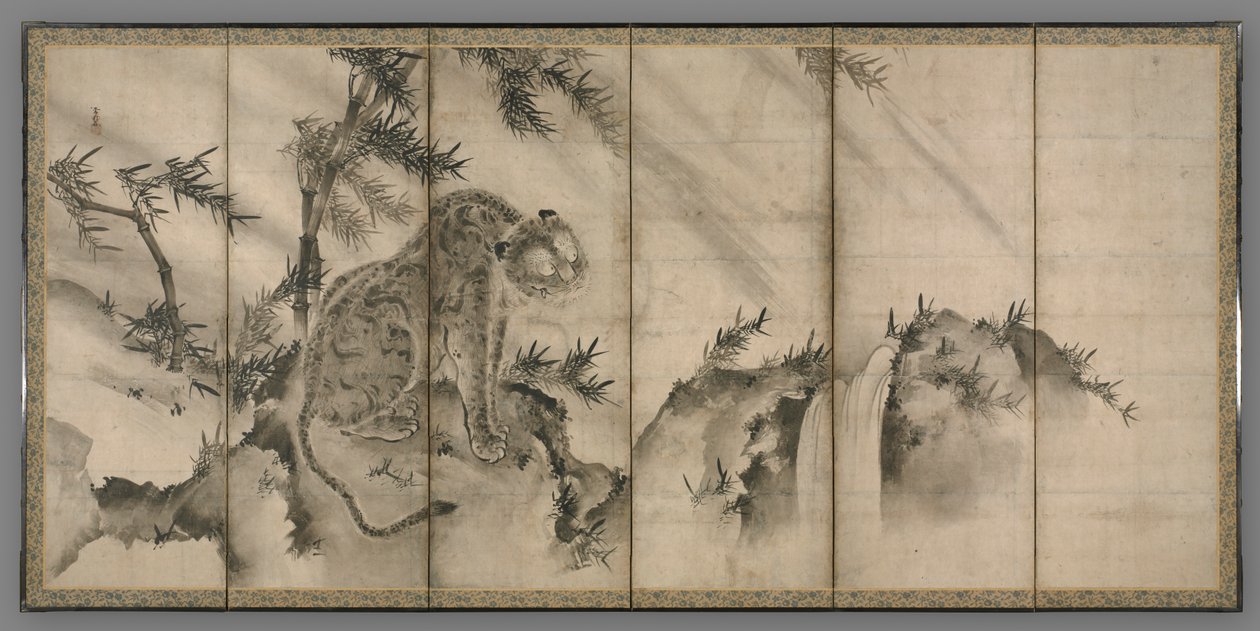Tigre, 1500s - Sesson Shkei