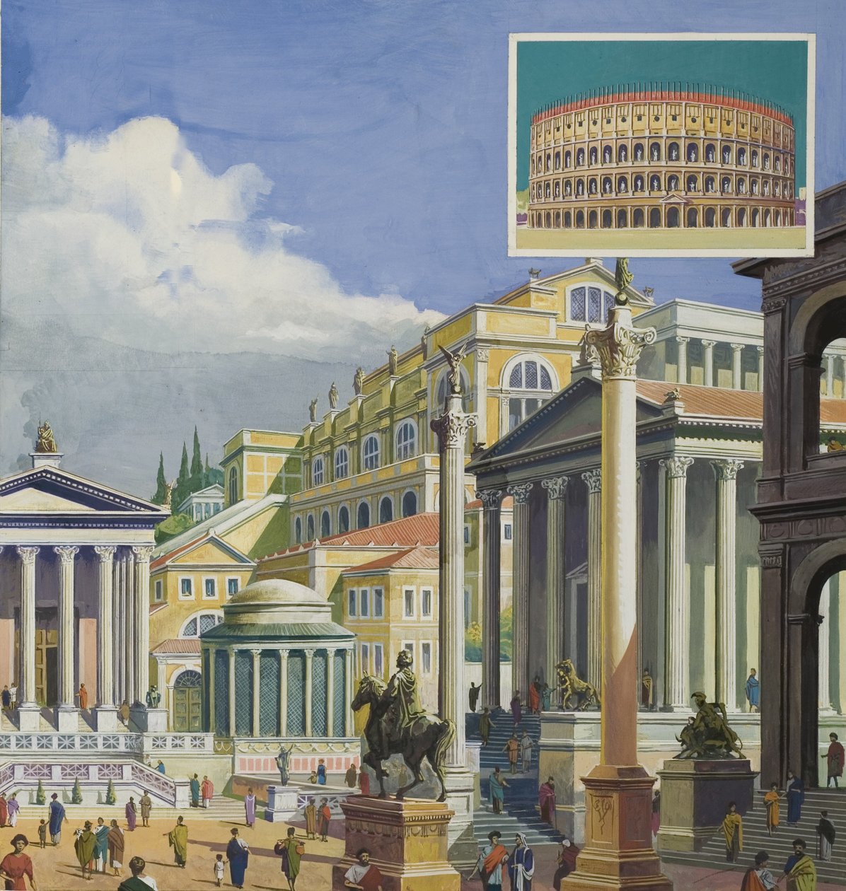 Rome antique - Severino Baraldi