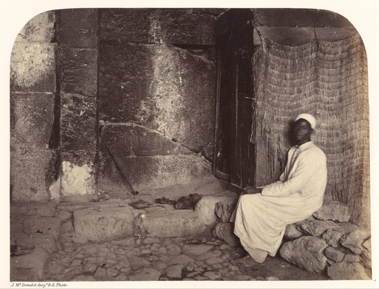 Ancienne porte à la porte de Damas - Sgt. James M. McDonald