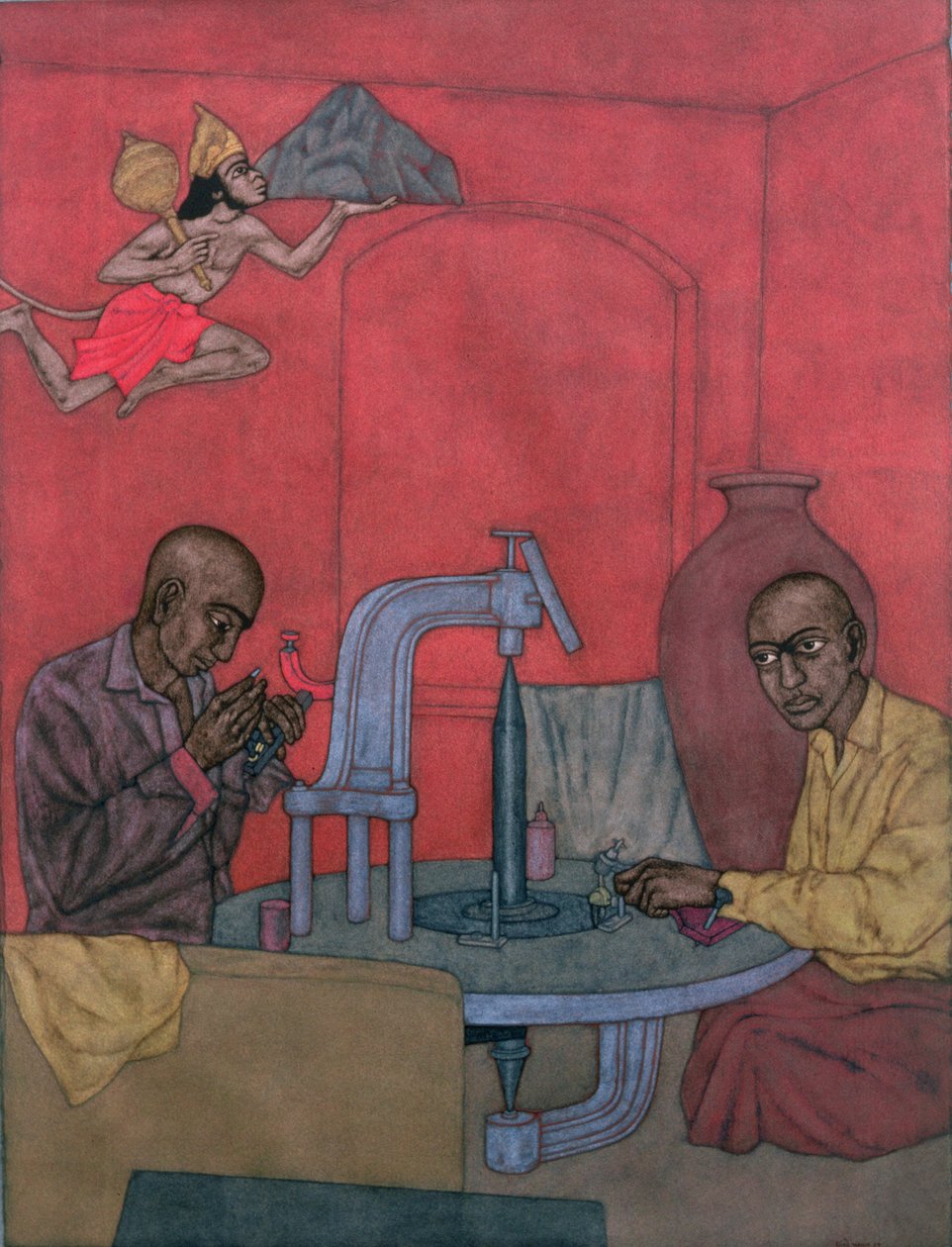 Hanuman - Polisseurs de Diamants, 1996 - Shanti Panchal