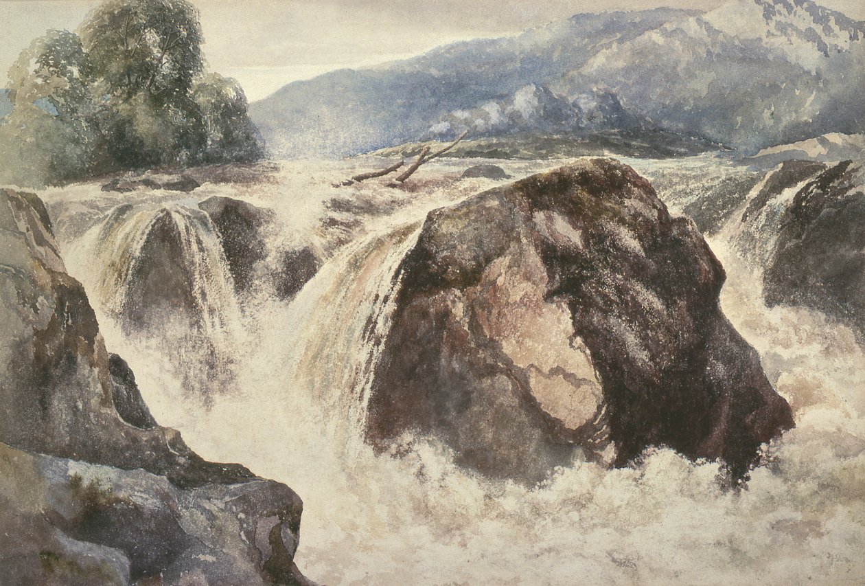 Une cascade - Sheldon Burrows Adams