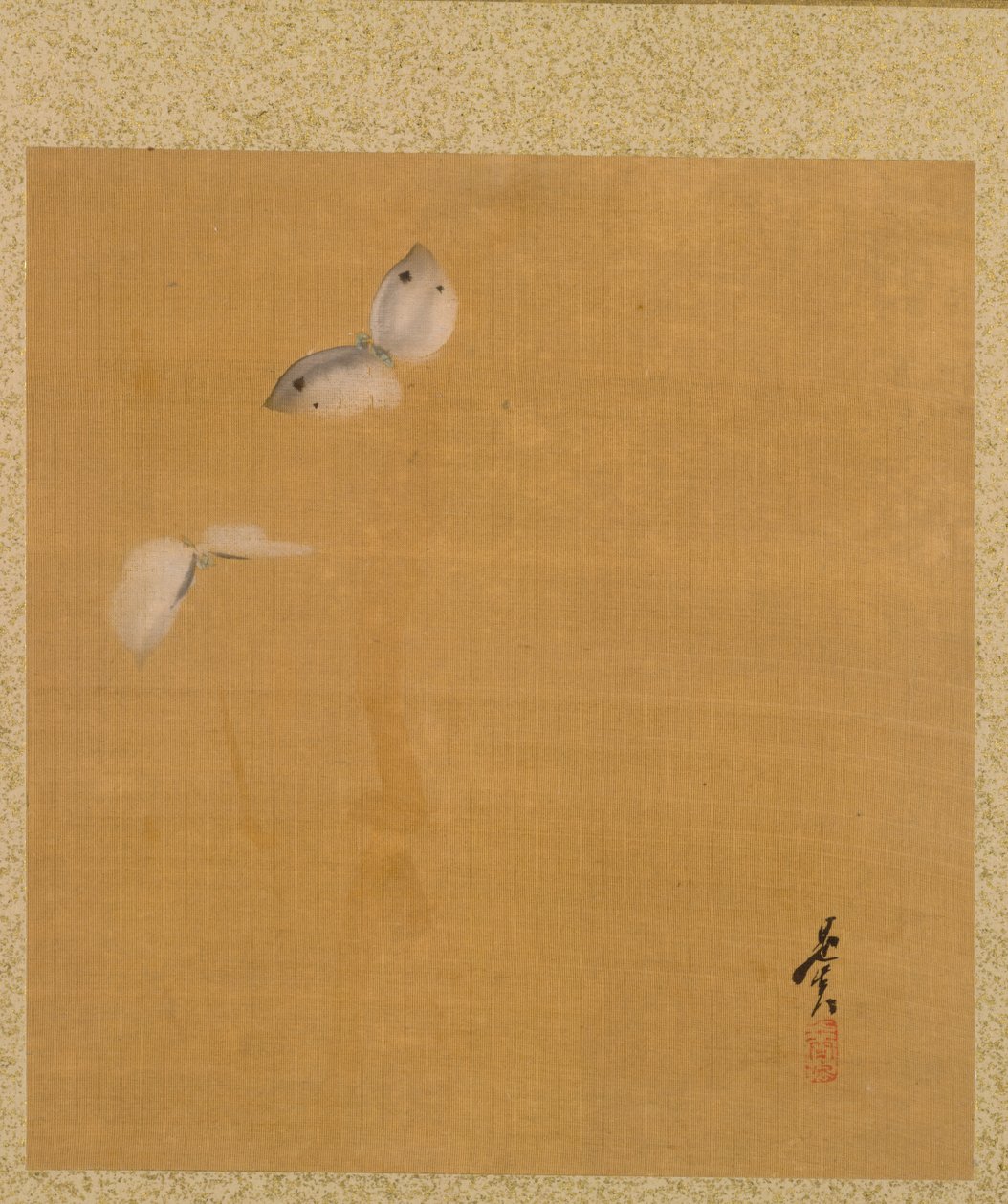Papillons de nuit - Shibata Zeshin