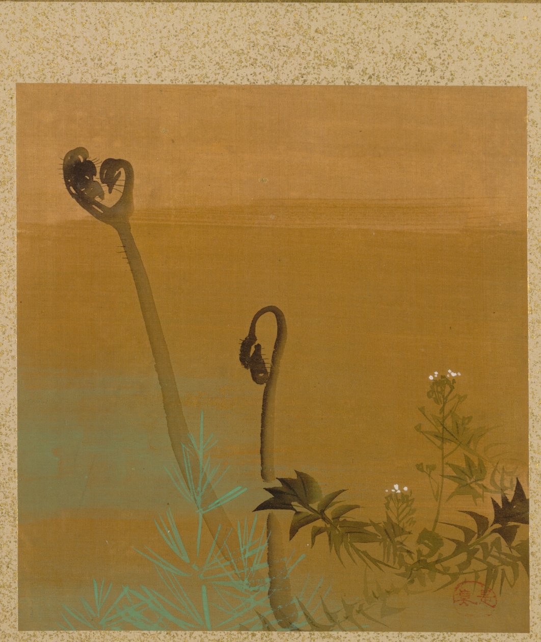 Nouvelles fougères - Shibata Zeshin