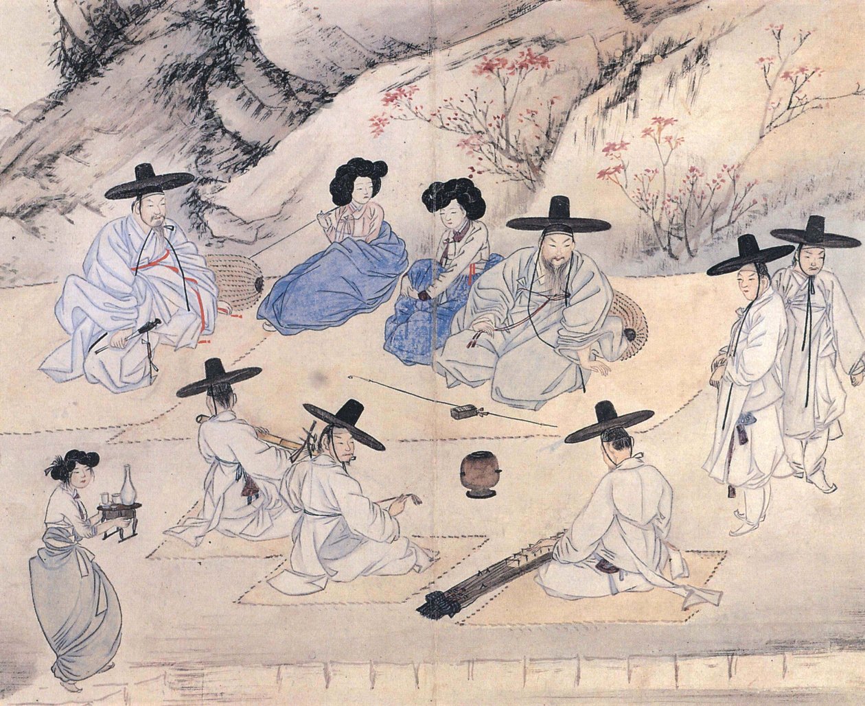 Une journée amusante dans un champ de printemps - Shin Yun bok