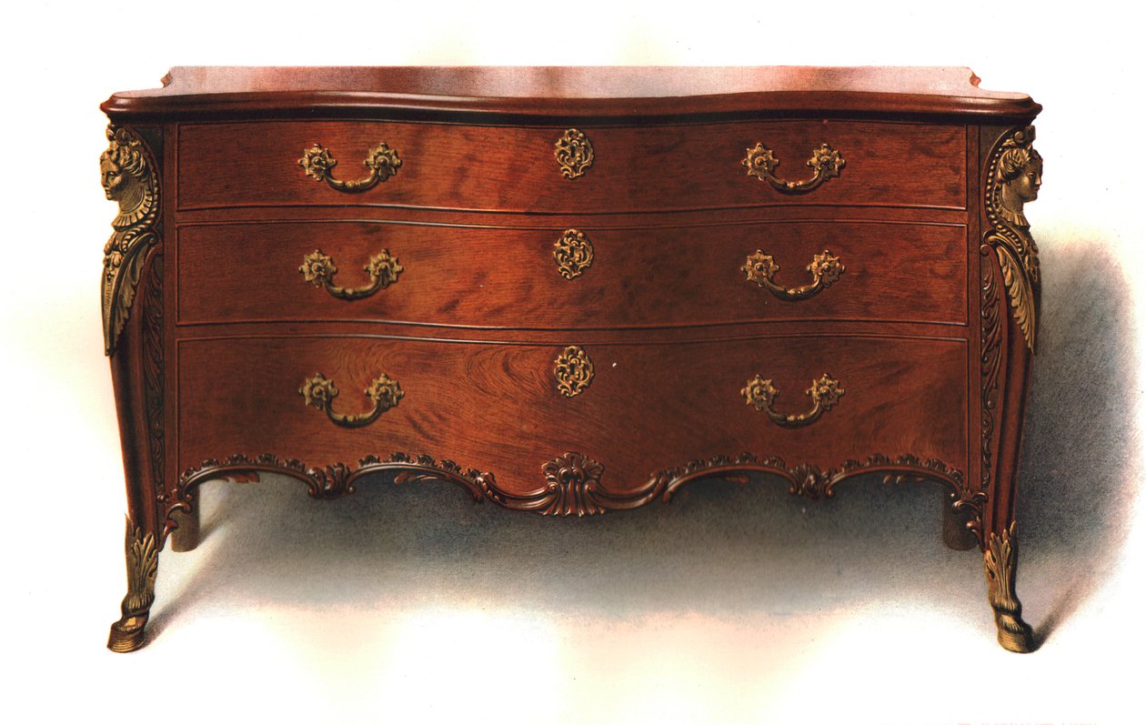 Commode en acajou, 1906 - Shirley Charles Llewellyn Slocombe