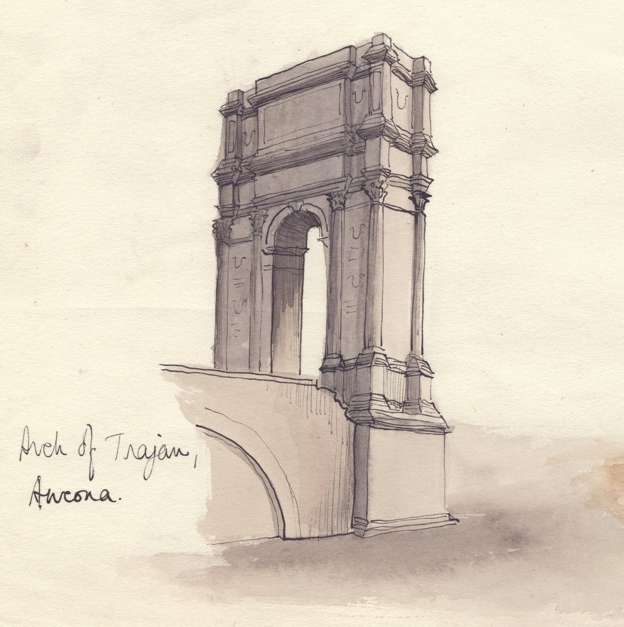Arc de Trajan, Ancône - Shirley Markham
