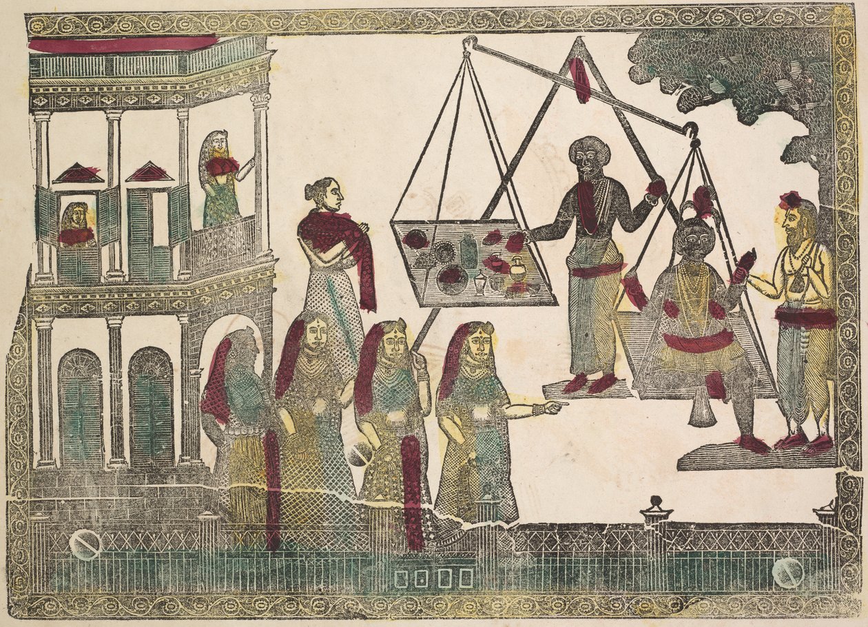 Krishna pesé contre des objets précieux - Shri Gobinda Chandra Roy