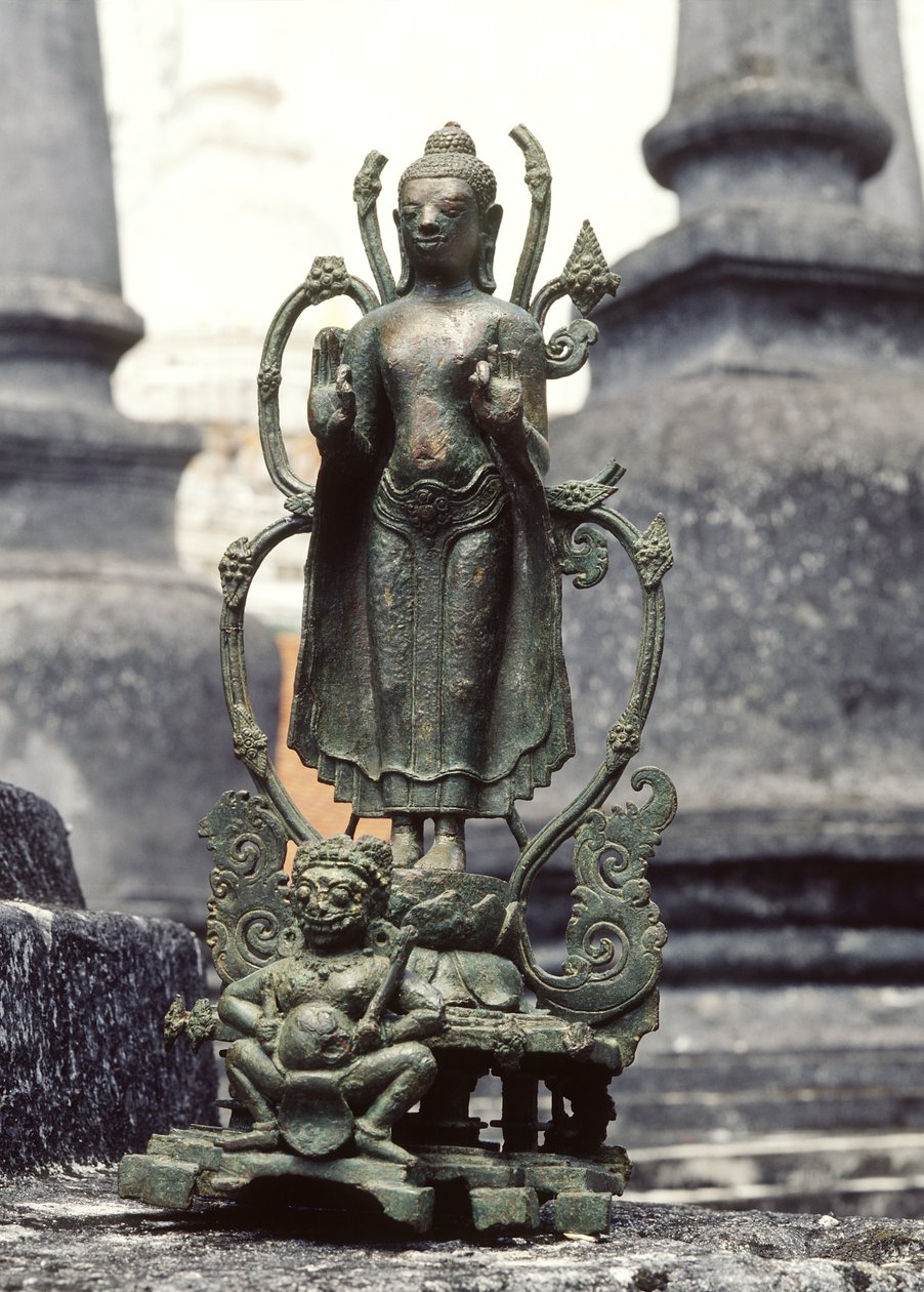 Bouddha en posture d