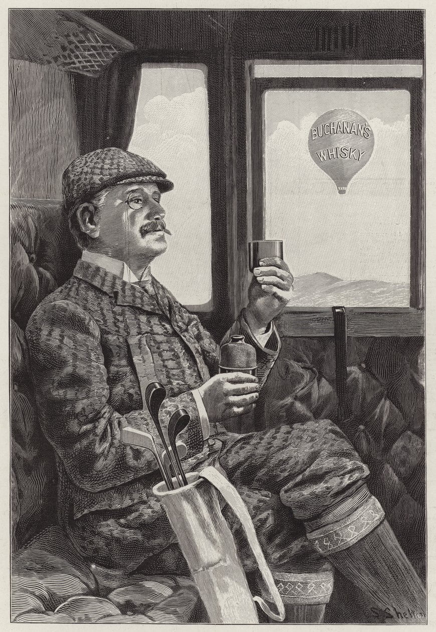 James Buchanan  Company Limited (gravure) - Sidney Shelton