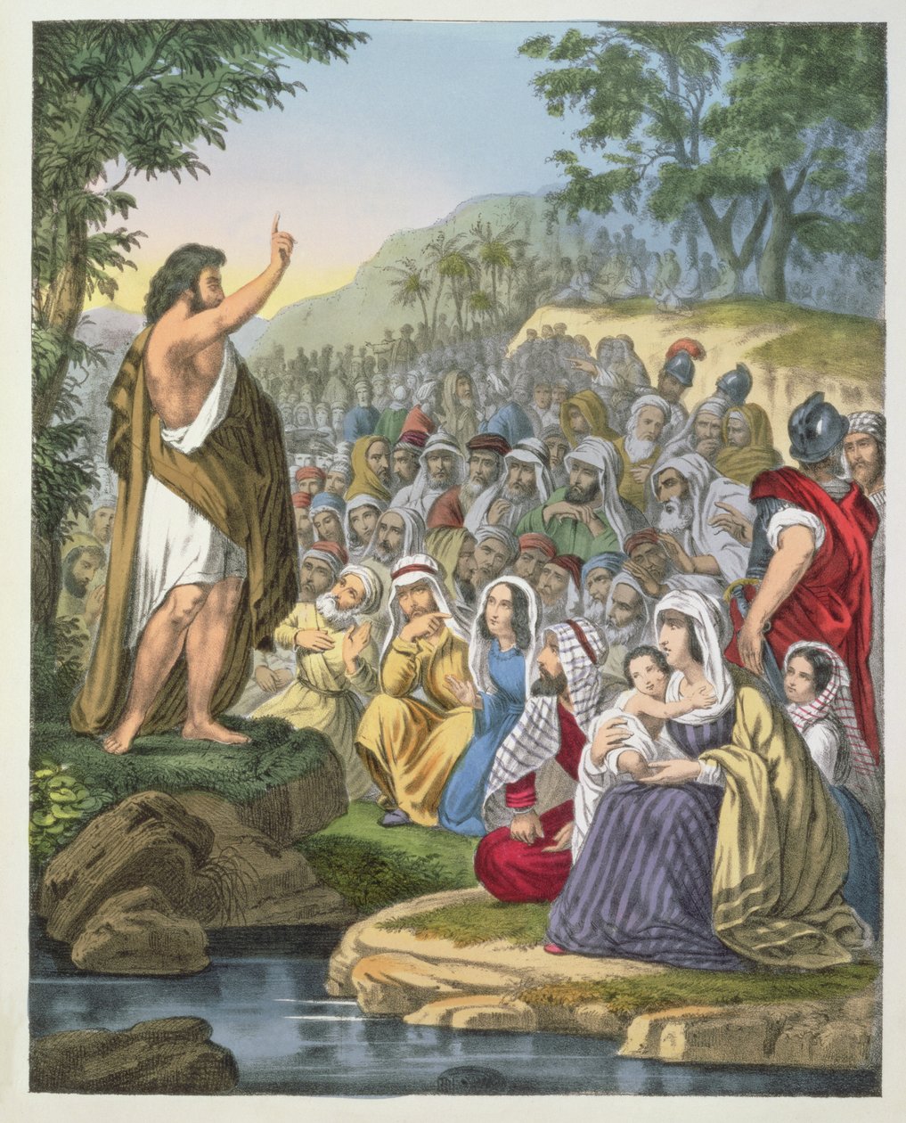 Jean prêchant dans le désert, d