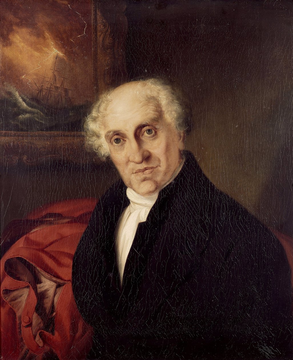 Portrait du révérend docteur Alexander Scott (1768-1840), aumônier de Horatio Nelson (1758-1805) sur le 