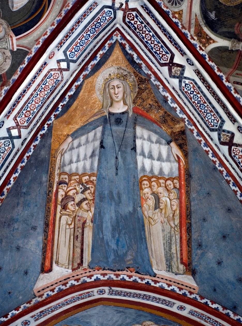 Représentation de la Vierge Marie Mère de l