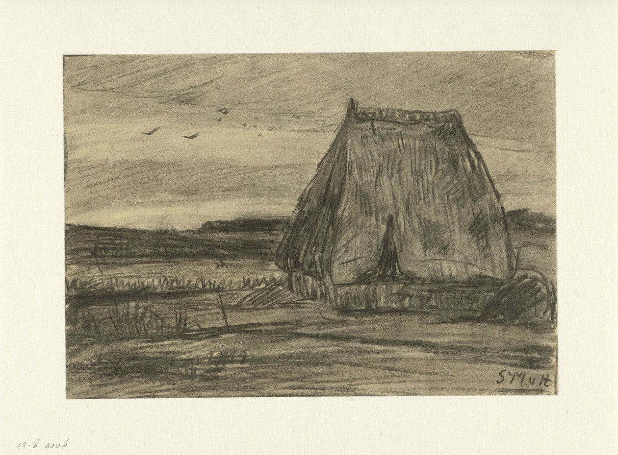 Paysage avec cabane - Sientje Mesdag van Houten