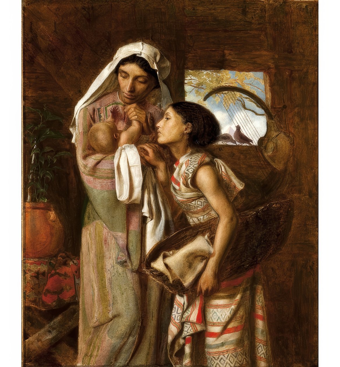 La mère de Moïse - Simeon Solomon