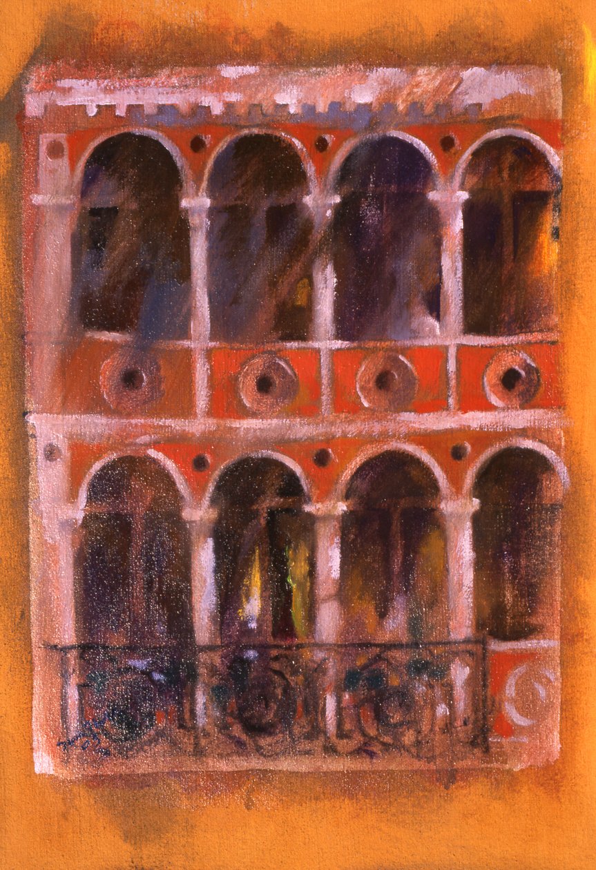 Façade (huile sur toile) - Simon Fletcher