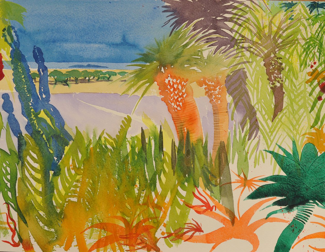 Tropical Garden 2, Mogador, 2016 (média à base d
