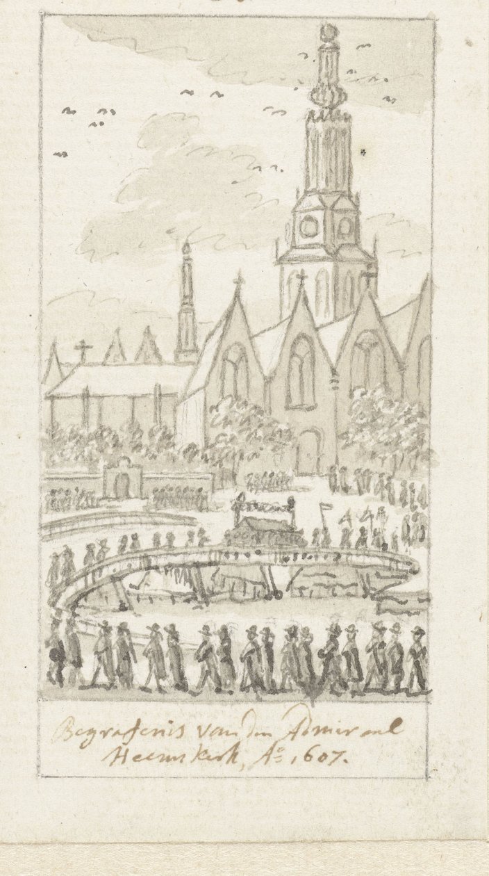 Funérailles de Jacob van Heemskerck à l