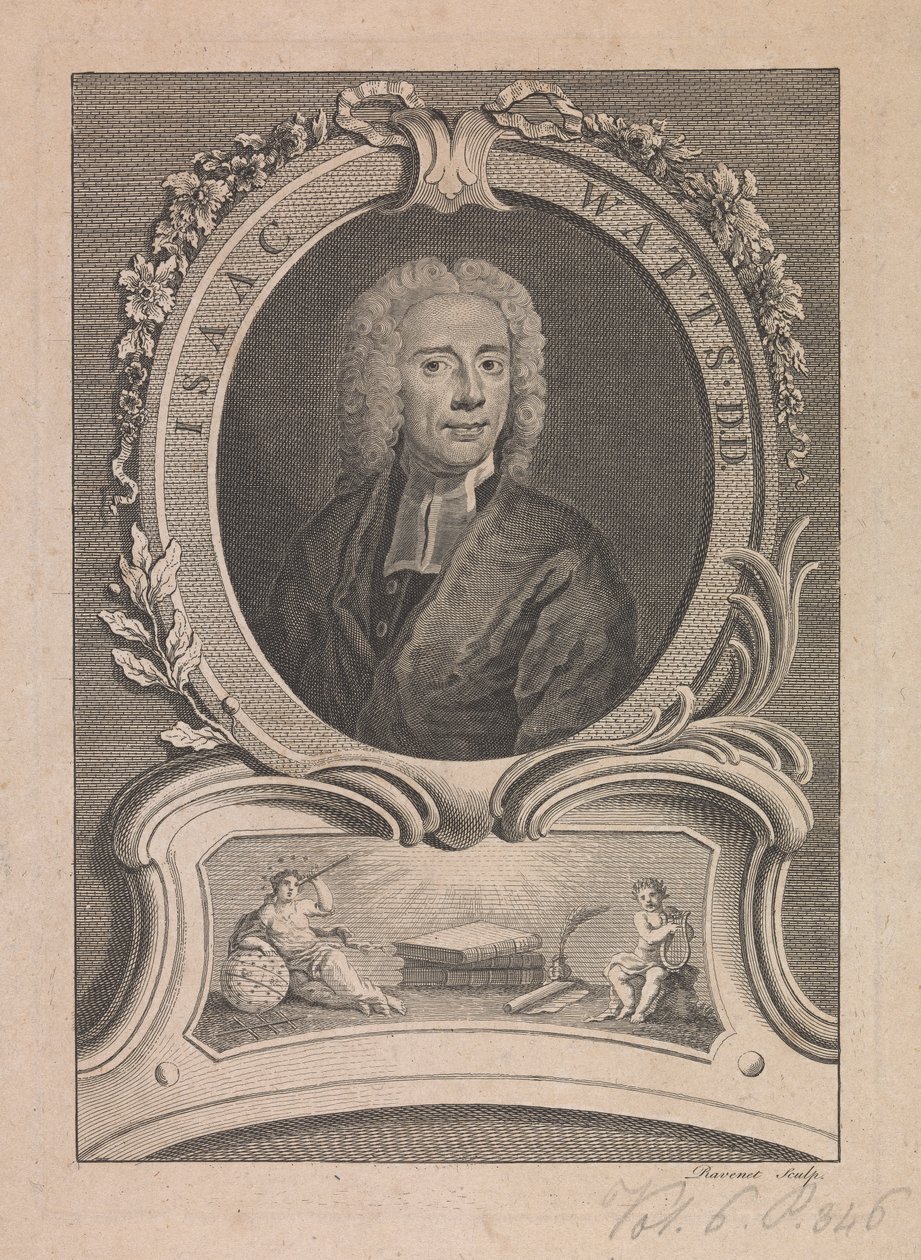 Isaac Watts - Simon Francois Ravenet