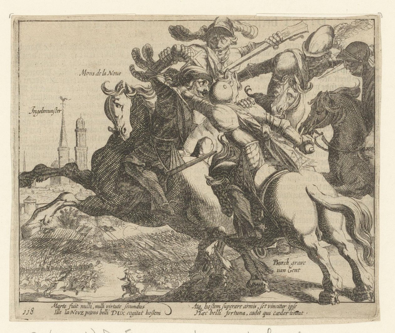 François de la Noue, fait prisonnier lors de la bataille d