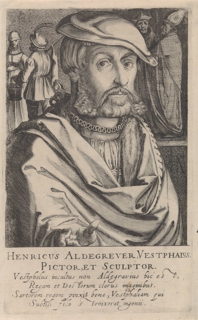 Portrait de Heinrich Aldegrever - Simon Frisius