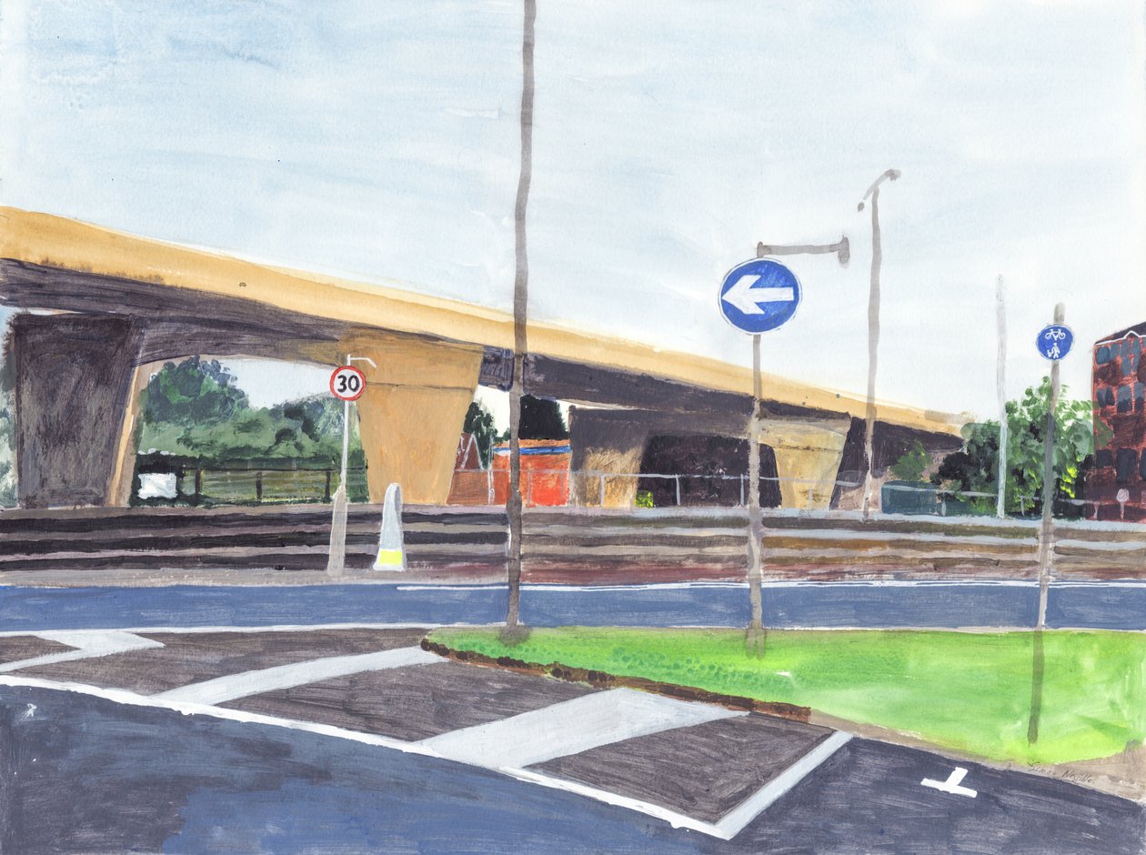 Viaduc en béton, 2019 - Simon Neville