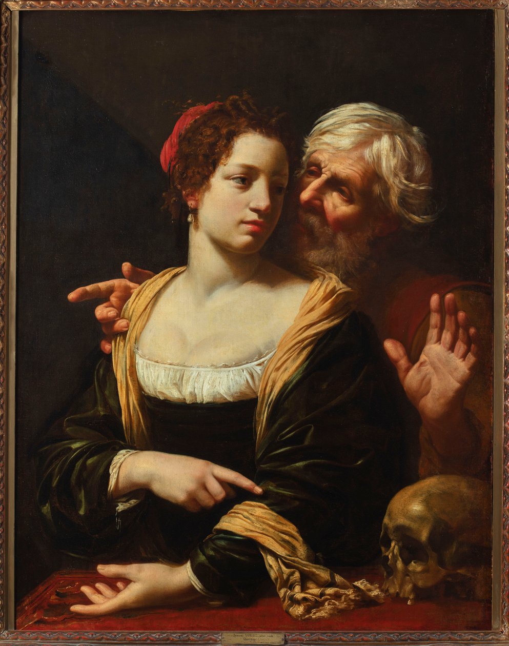 Couple mal assorti - Simon Vouet