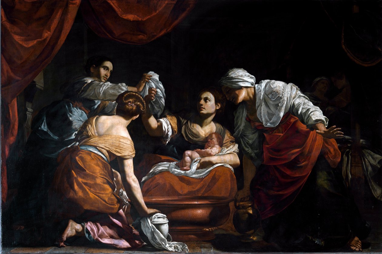La Naissance de la Vierge - Simon Vouet