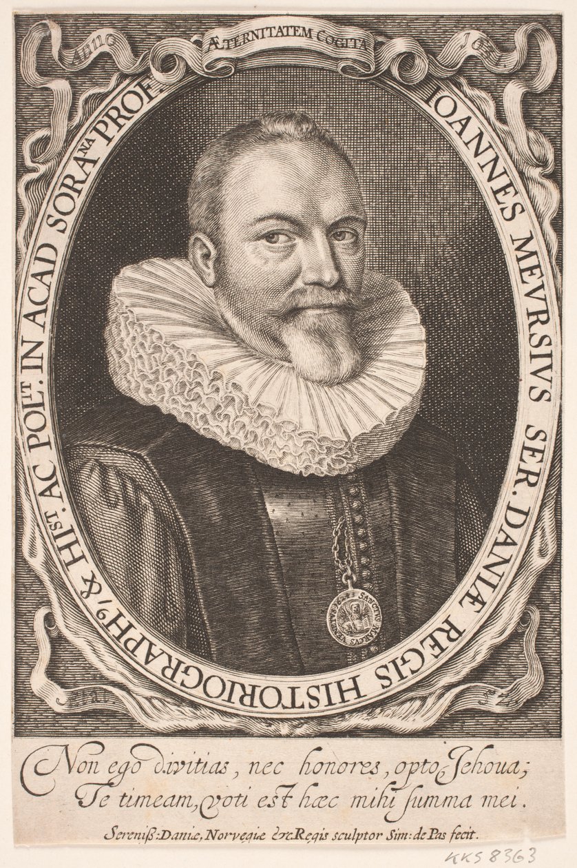 Johannes Meursius, historien royal - Simon de Pas