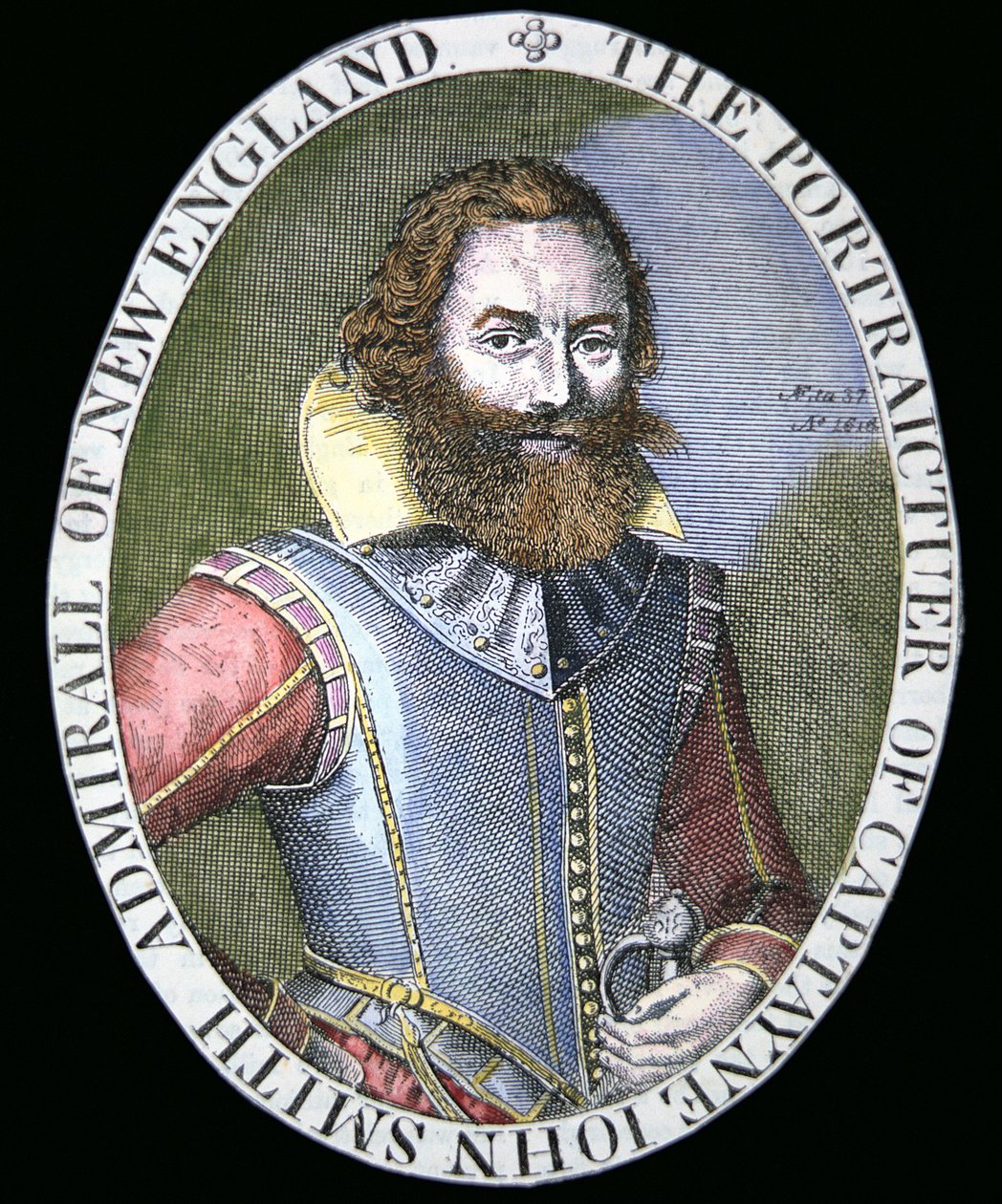 Capitaine John Smith (1580-1631) - Simon de Passe