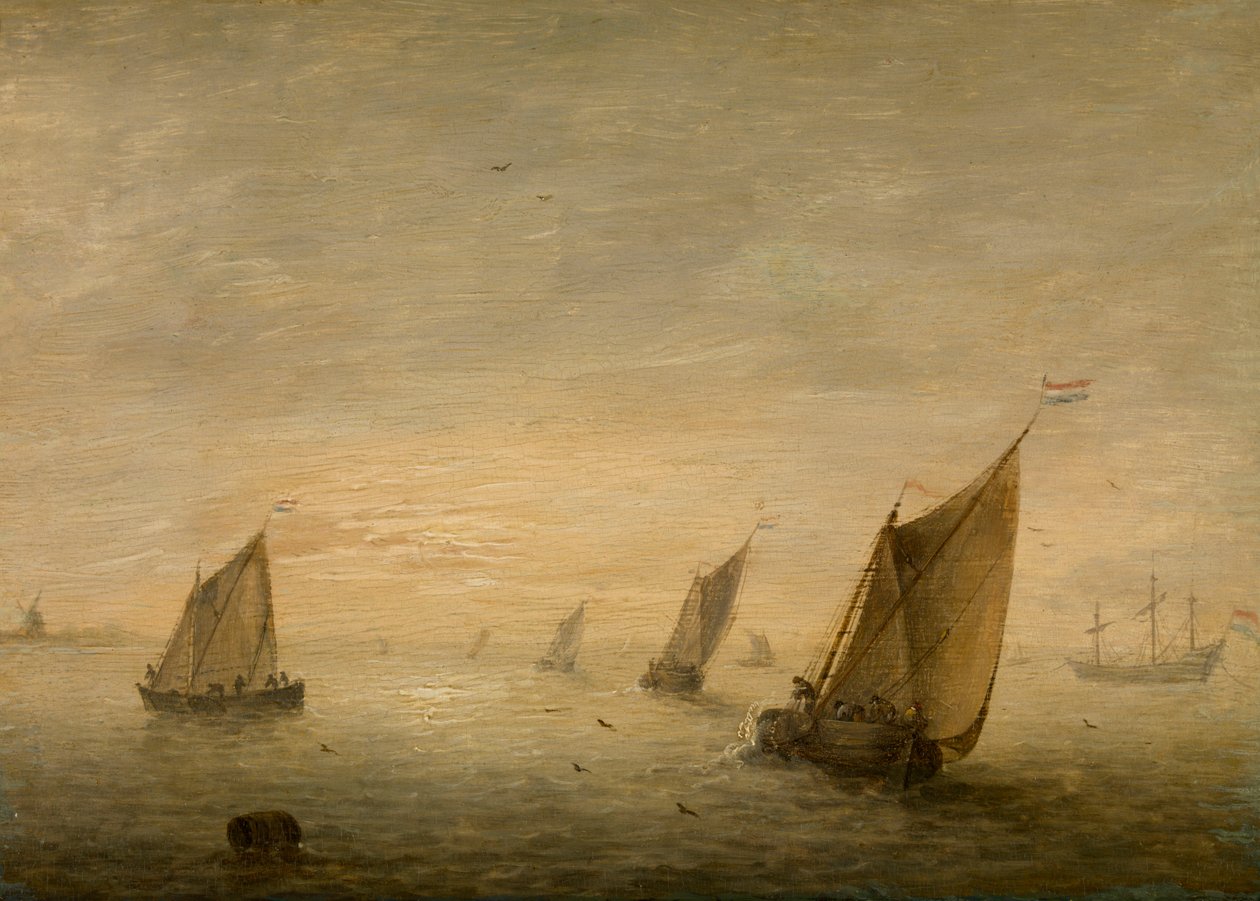 Mer calme - Simon de Vlieger