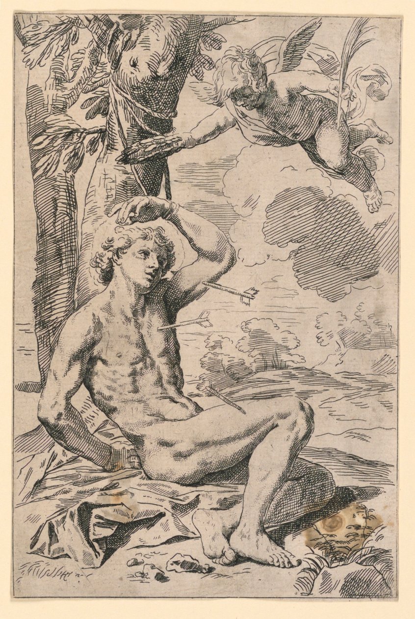 Saint Sébastien - Simone Cantarini