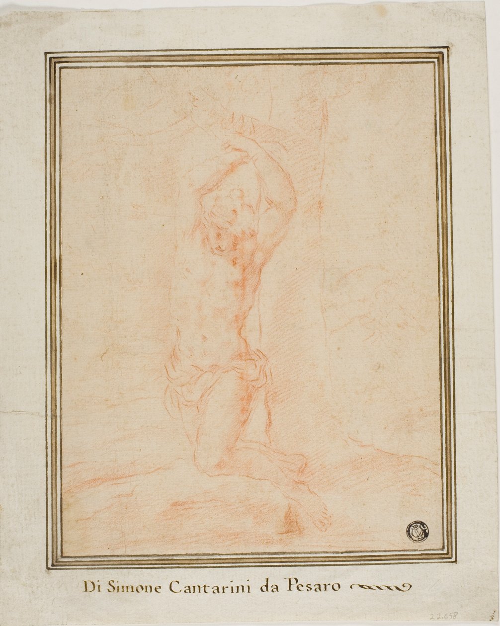 Saint Sébastien - Simone Cantarini