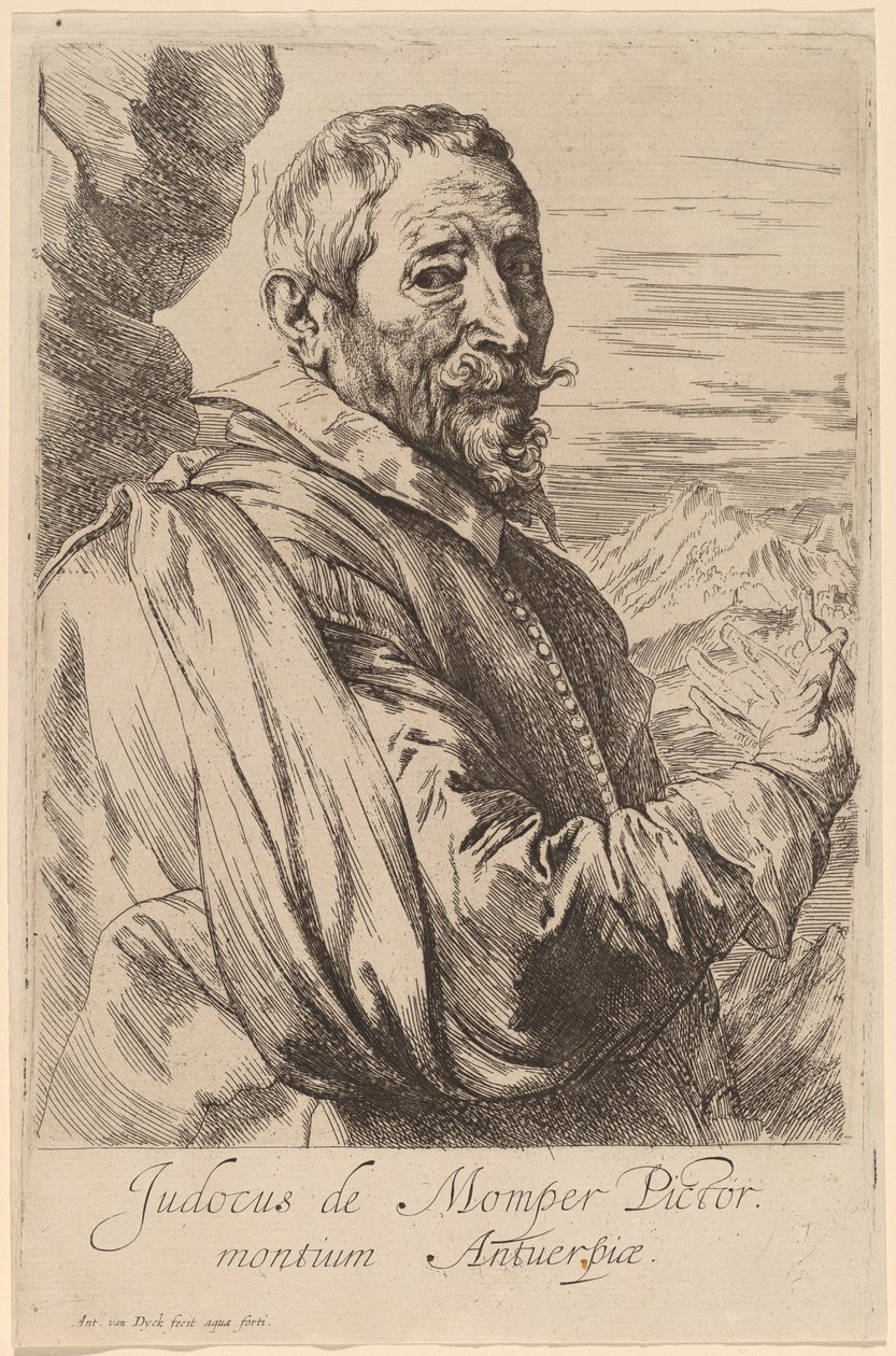 Jodocus de Momper - Sir Anthony van Dyck