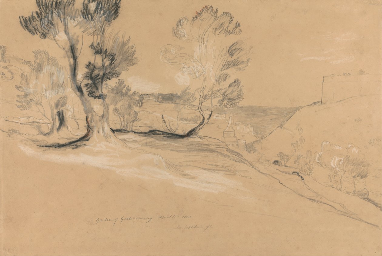 Jardin de Gethsémani - Sir David Wilkie