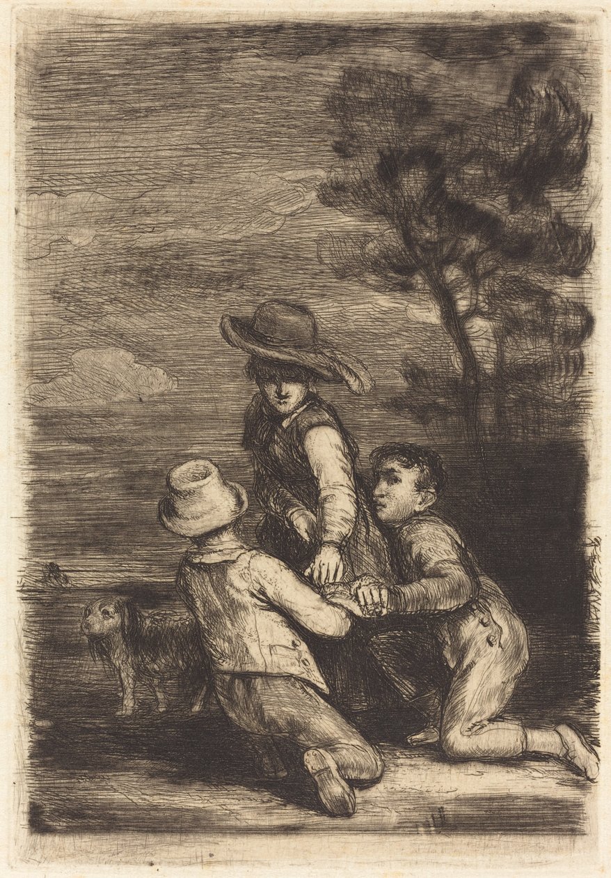 La Chaise à porteurs - Sir David Wilkie