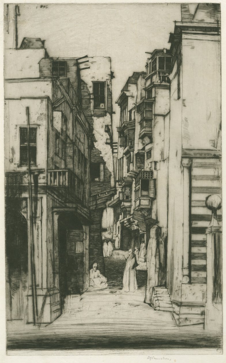 Rue au Caire - Sir David Young Cameron