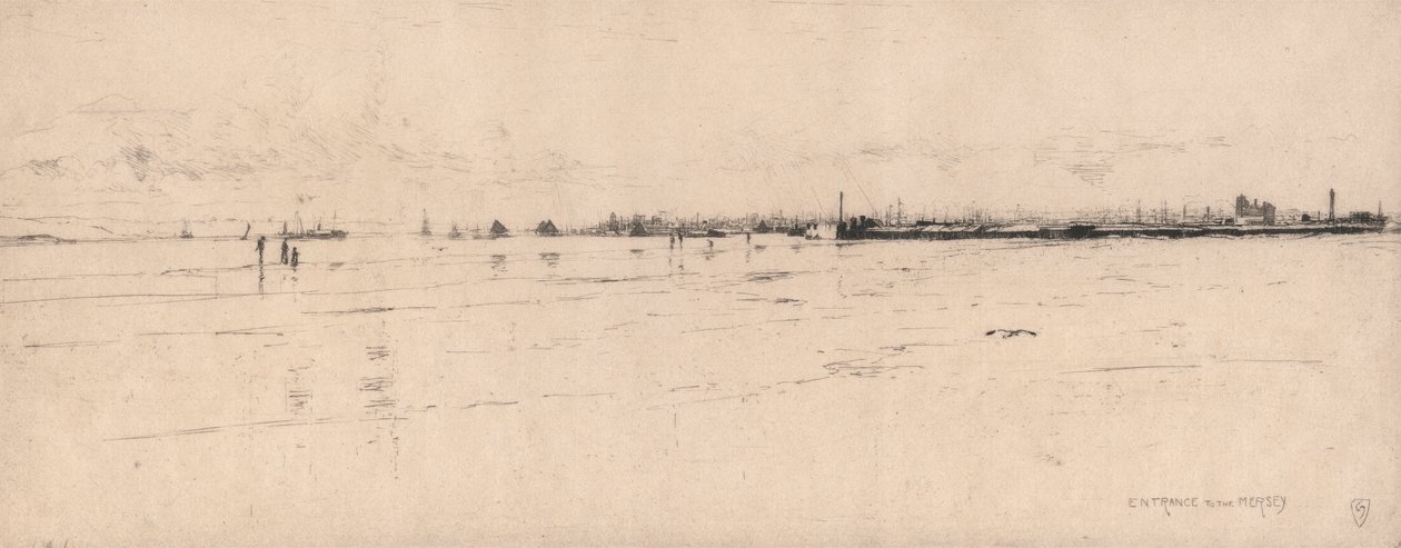 Entrée de la Mersey - Sir Frank Short