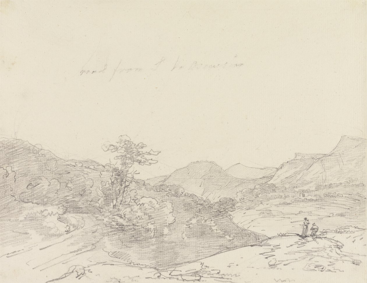 Entre Llangollen et Oswestry - Sir George Howland Beaumont seventh Baronet
