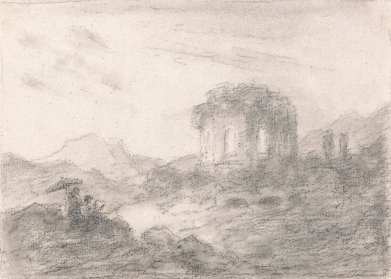 Temple de Vénus, Baie de Baie | Estampe d'art