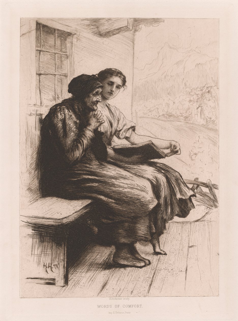 Paroles de réconfort - Sir Hubert von Herkomer