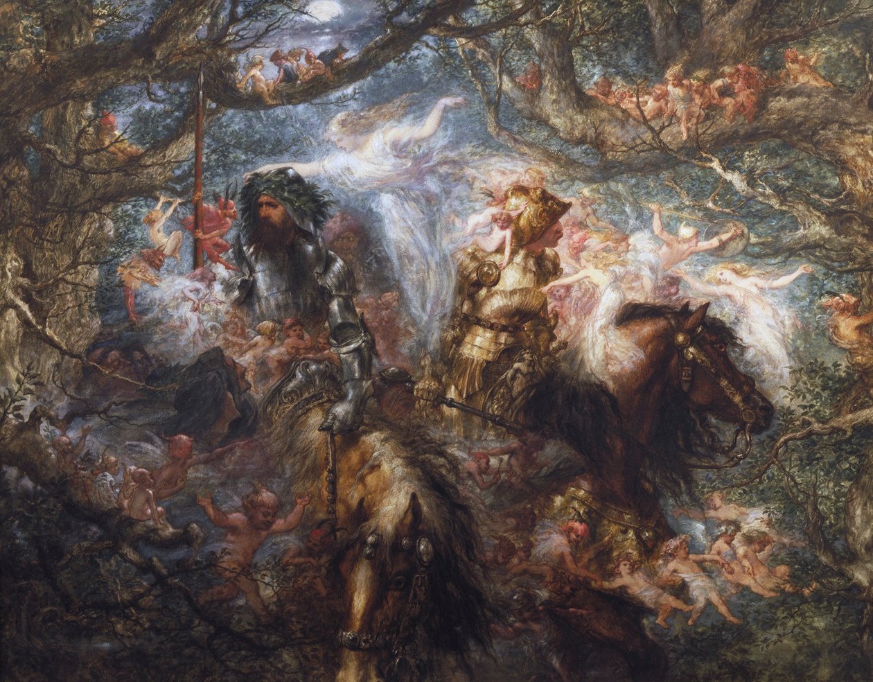 La Forêt Enchantée, 1886 - Sir John Gilbert