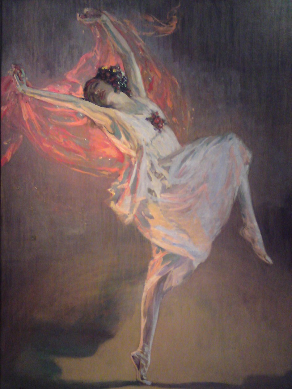 Ballerine Anna Pavlova 1881-1931, années 1910 - Sir John Lavery