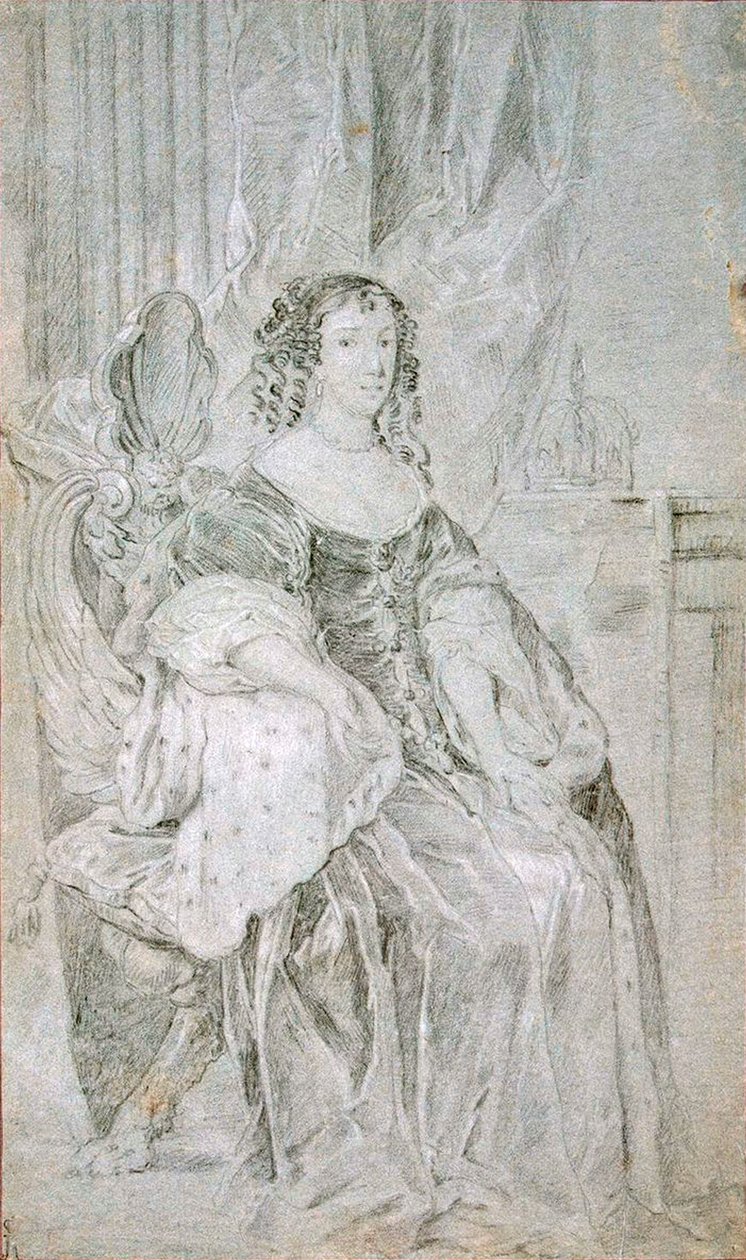 Portrait de Catherine de Bragance - Sir Peter Lely