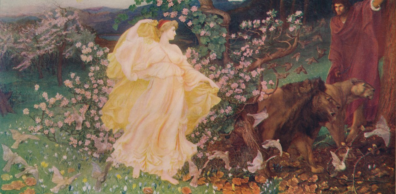 Vénus et Anchises - Sir William Blake Richmond