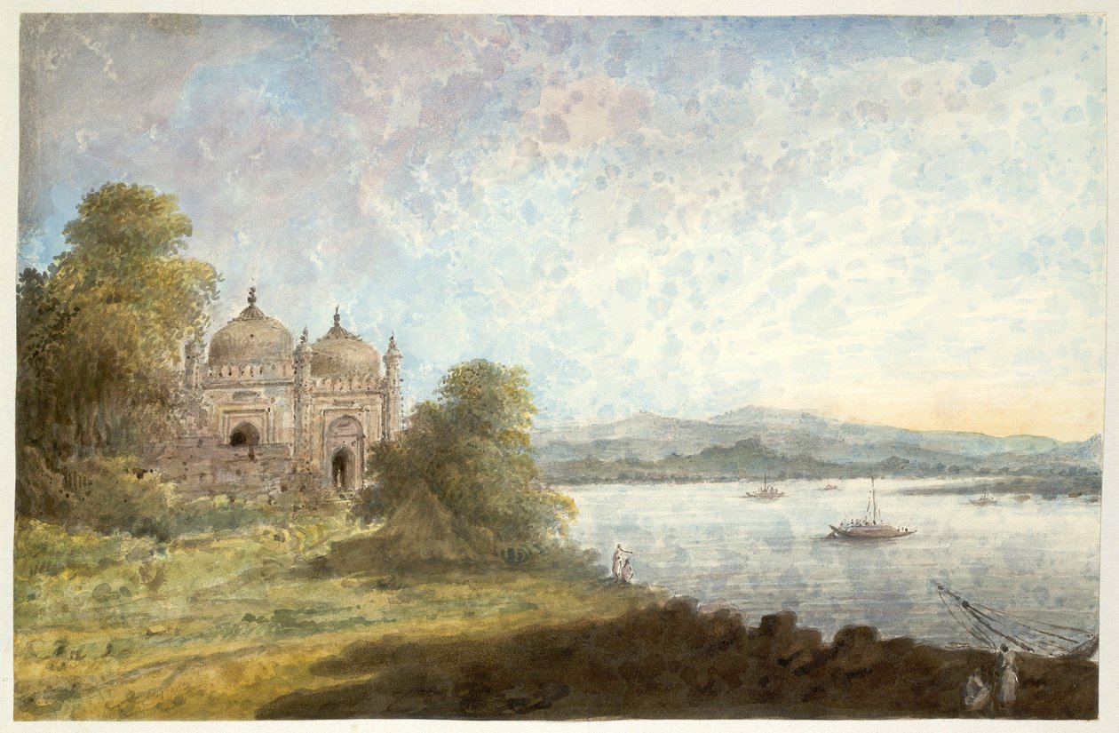La mosquée Akbari sur les rives du Gange à Rajmahal - Sita Ram