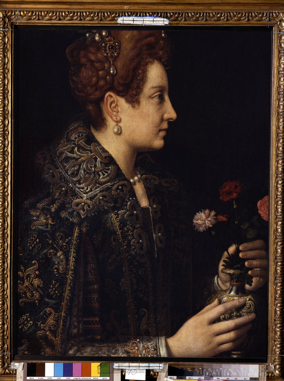 Portrait de femme de profil - Sofonisba Anguissola