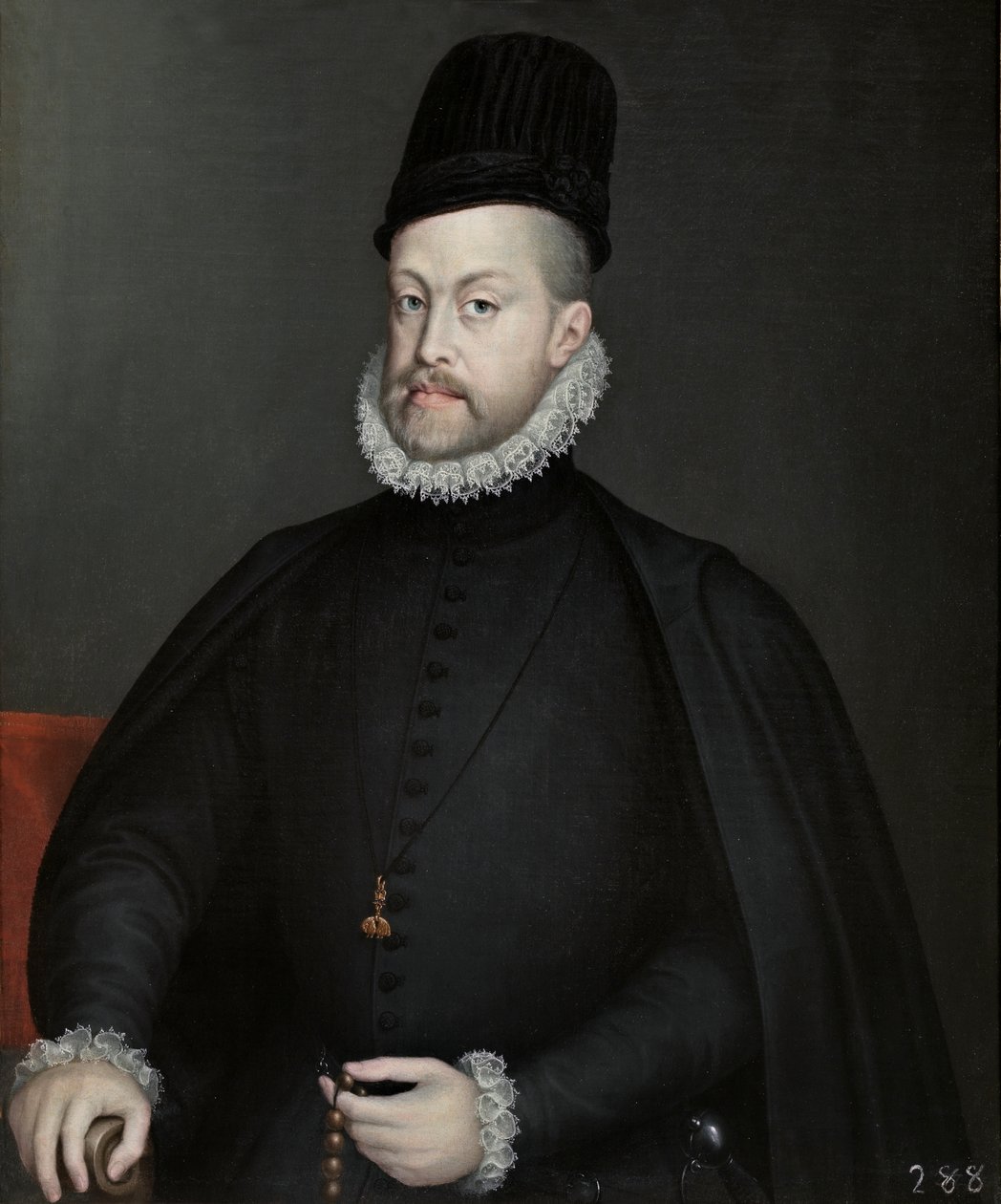 Portrait de Philippe II. - Sofonisba Anguissola