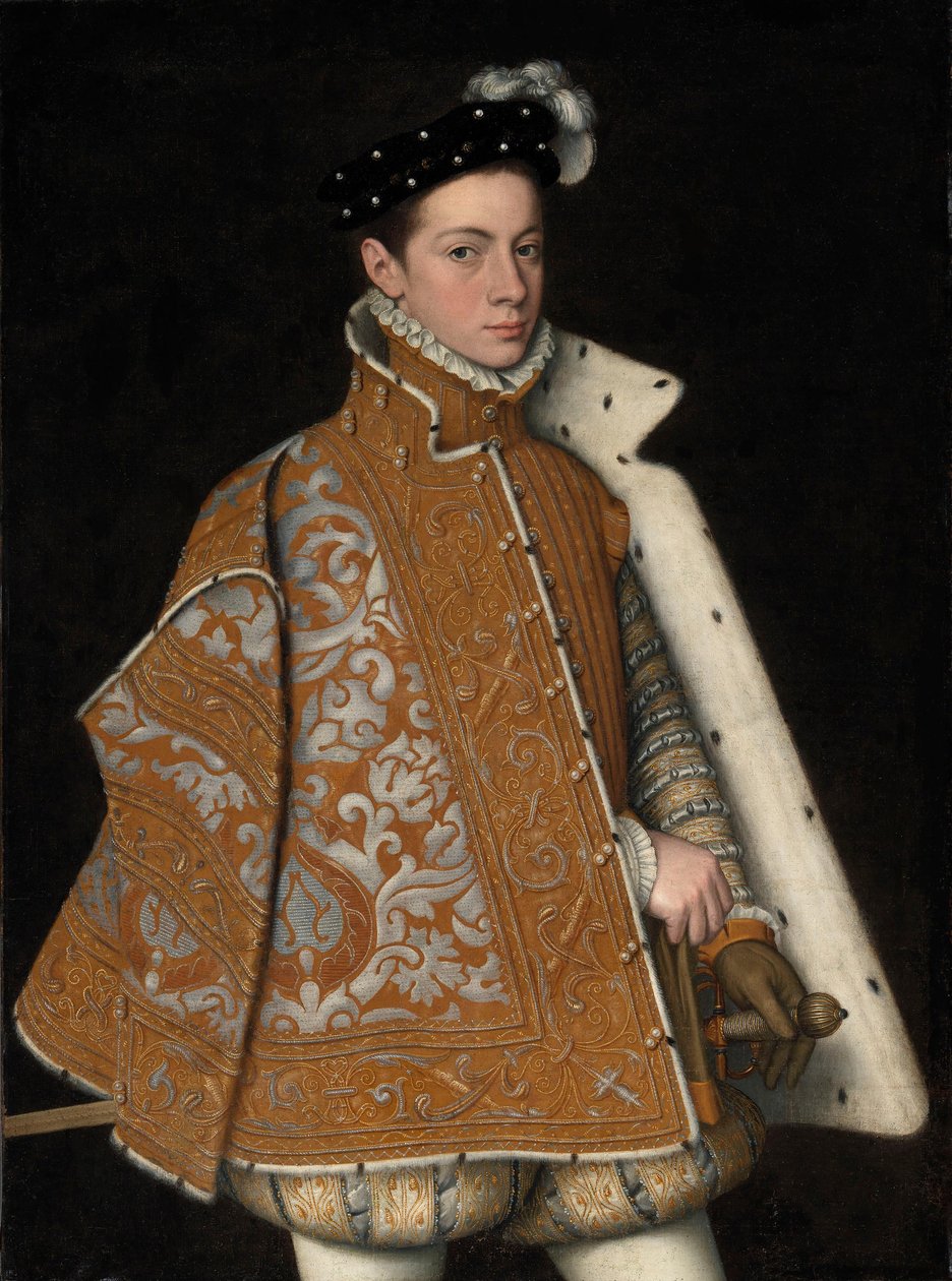 Portrait du prince Alessandro Farnese (1545-1592), futur duc de Parme et Plaisance - Sofonisba Anguissola