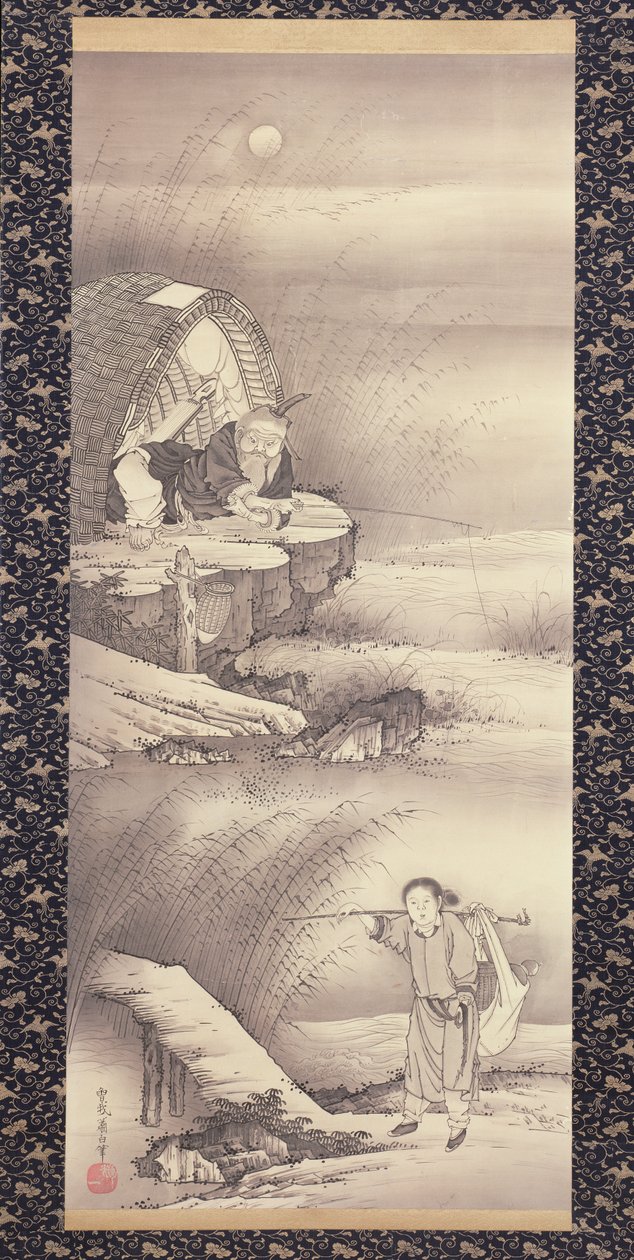 Lu Shang (Taigongwang), vers 1775 - Soga Shohaku